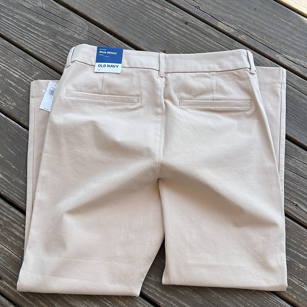 Old Navy Pixie Skinny High-Rise Secret Smooth Pockets NWT - Picture 9 of 9